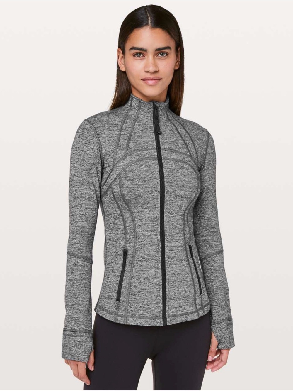 Lululemon Heathered Gray Define Jacket